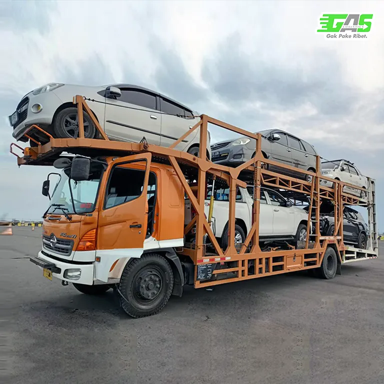 jasa kirim mobil via car carrier gas logistics
