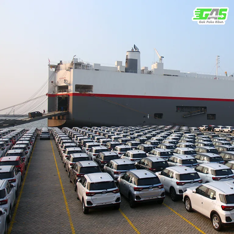 jasa kirim mobil via kapal roro gas logistics