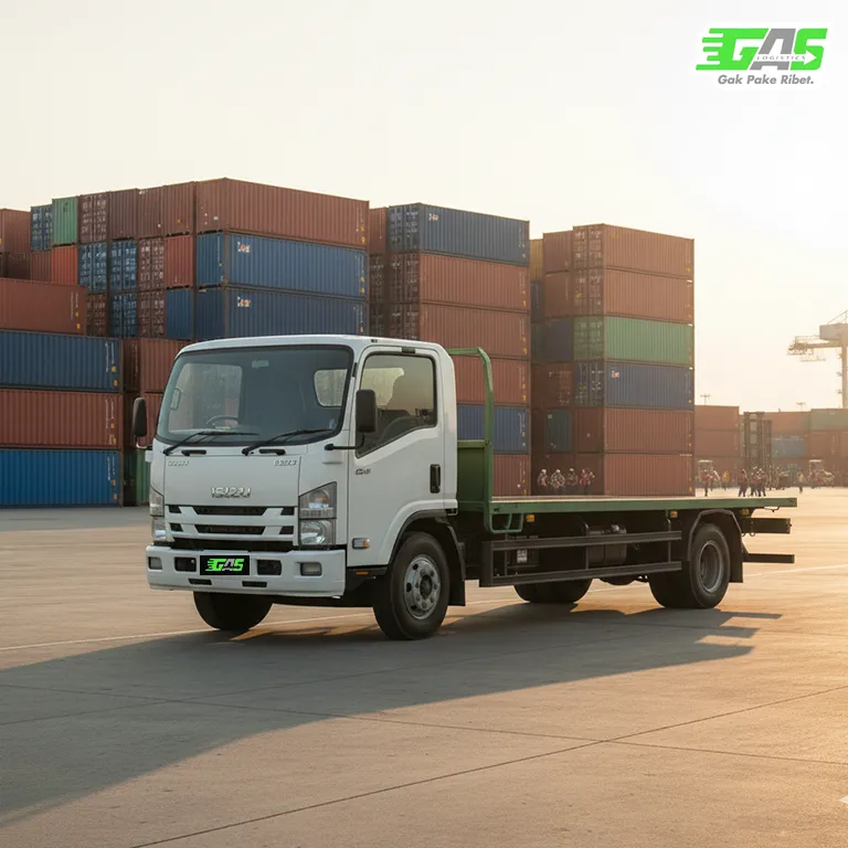 Jasa Kirim Truk via Container - Gas Logistics
