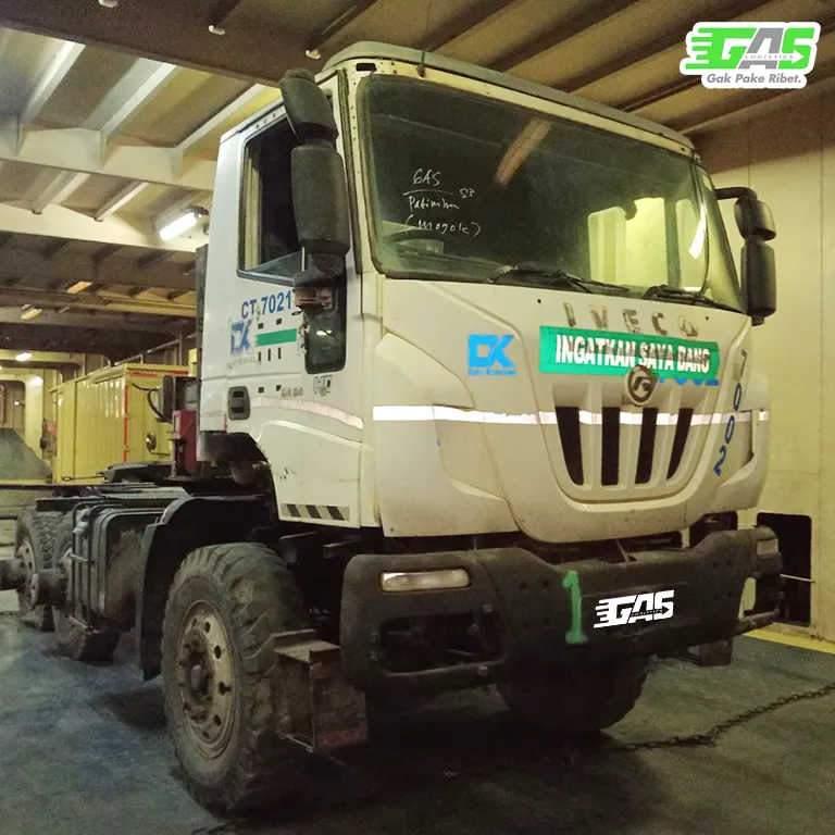Jasa Kirim Truk via Kapal PELNI - Gas Logistics